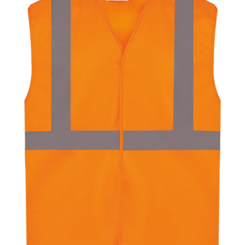 Hi-vis railway waistcoat class 2 (HVW118PE) Thumbnail