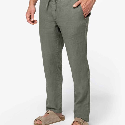 Native Spirit Faded Linen Trousers Thumbnail