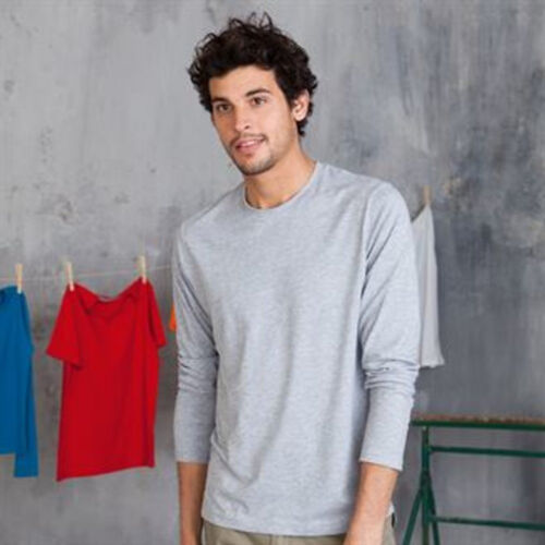 Men's long-sleeved crew neck T-shirt Thumbnail
