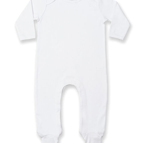 Contrast long sleeve sleepsuit Thumbnail
