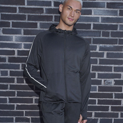 Hoodie with reflective tape Thumbnail