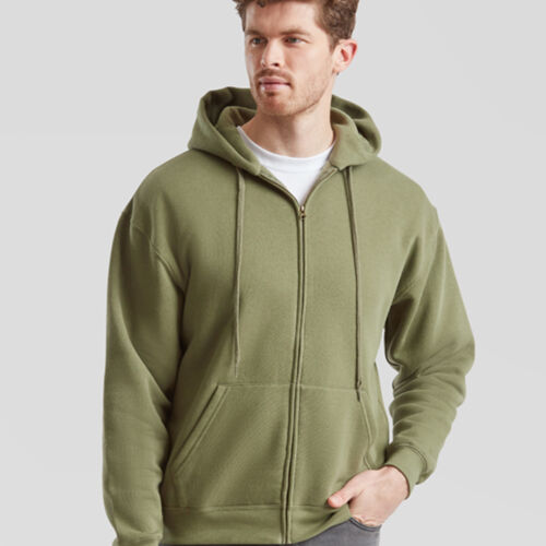 Fruit of the Loom Premium Zip Hooded Sweatshirt Thumbnail