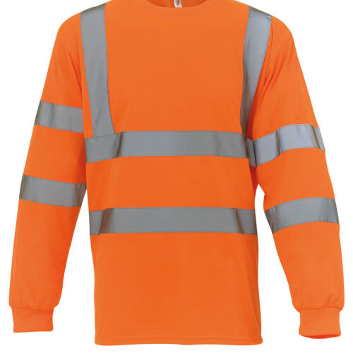 Hi-vis long sleeve t-shirt (HVJ420) Thumbnail