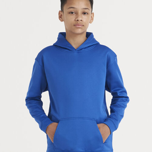 AWDis Kids Sports Polyester Hoodie Thumbnail