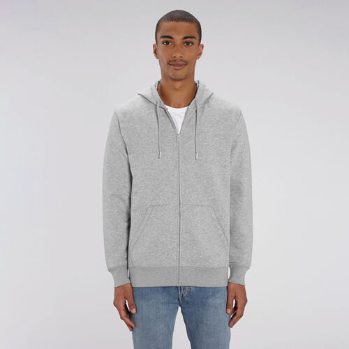 Unisex Connector essential zip-thru hoodie sweatshirt (STSU820) Thumbnail