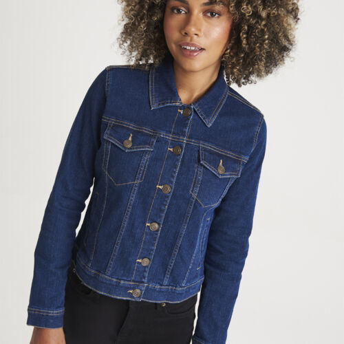 So Denim Ladies Olivia Denim Jacket Thumbnail