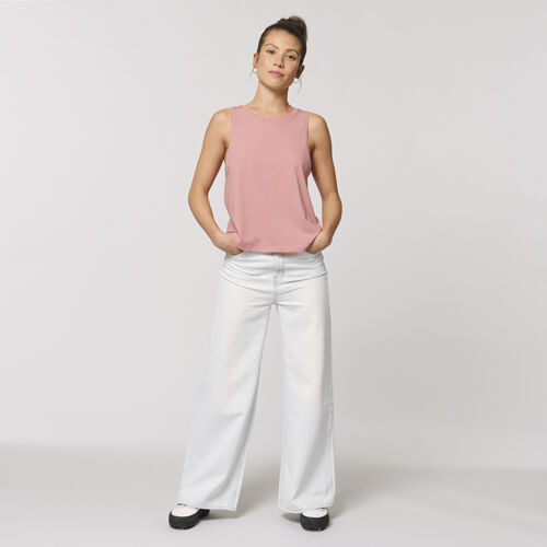 Women's Stella Dancer crop tank top (STTW038) Thumbnail