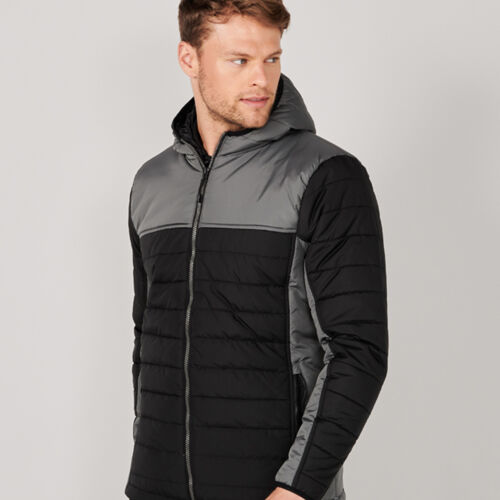 Finden + Hales Contrast Padded Jacket Thumbnail